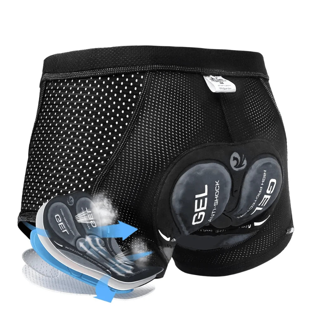 Cuissard Vélo Homme à Bretelles Blanc – Short Cycliste Rembourré 3D Séchage Rapide – Bib Pants Confort XL