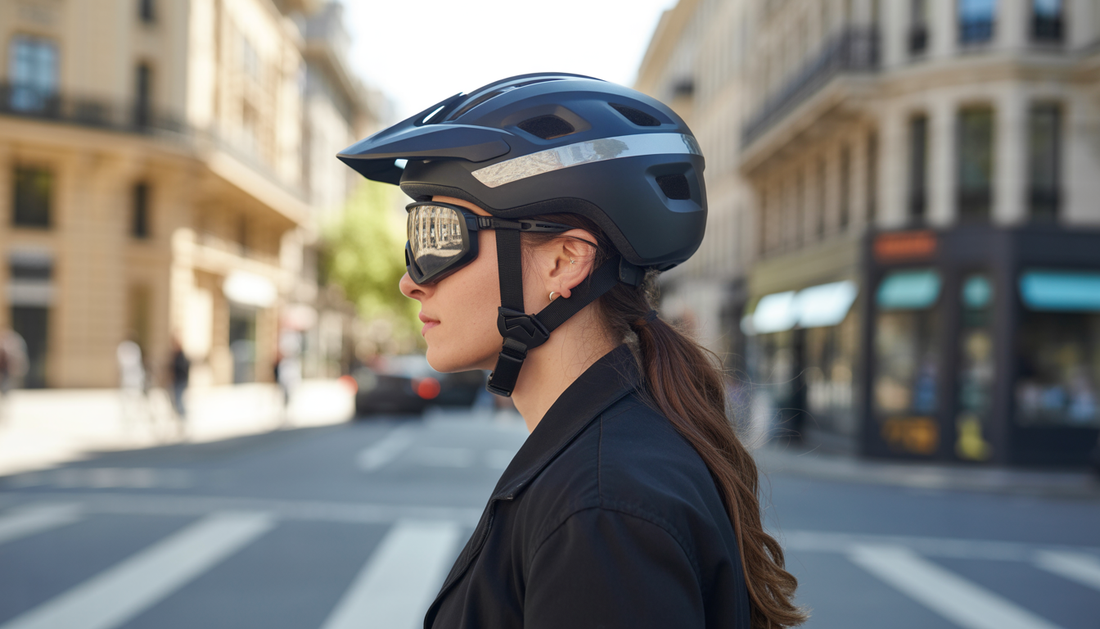 casque vélo avec visière test