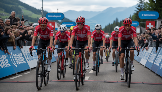 les champions suisses du cyclisme