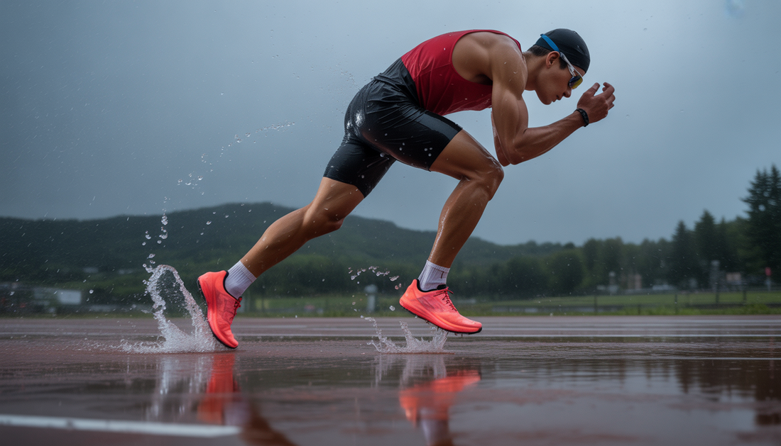 comment gérer la pluie lors d’une course