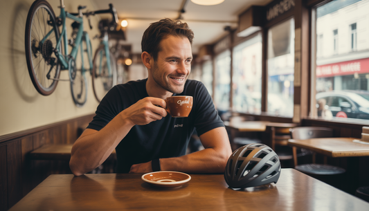 la culture café chez les cyclistes