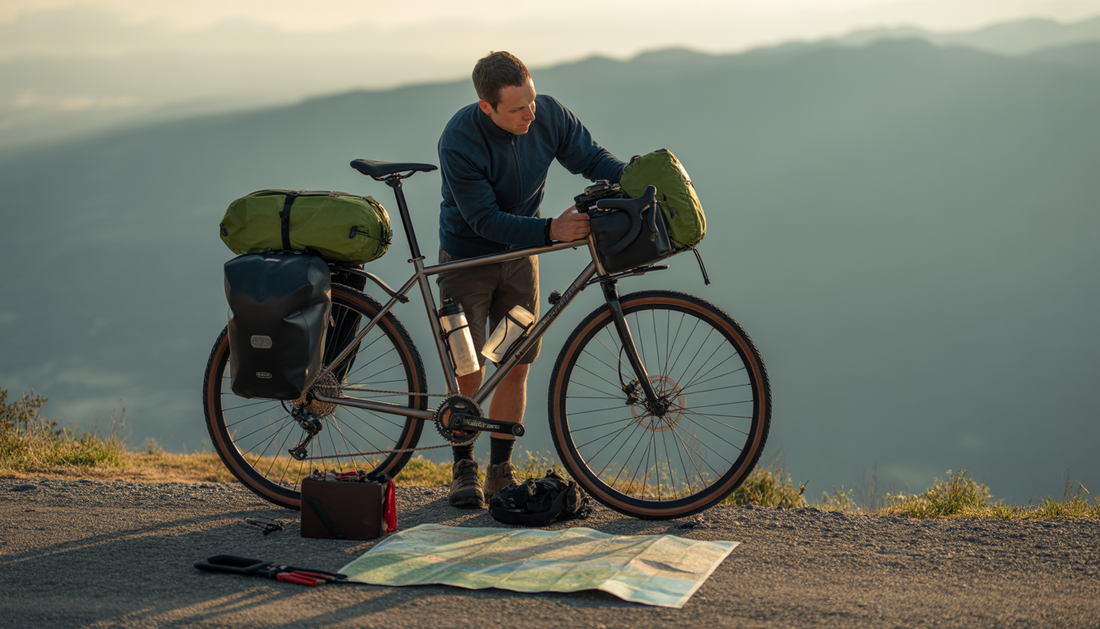 comment préparer un voyage à vélo