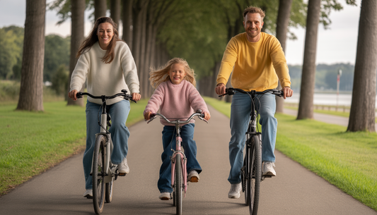 le vélo comme loisir familial