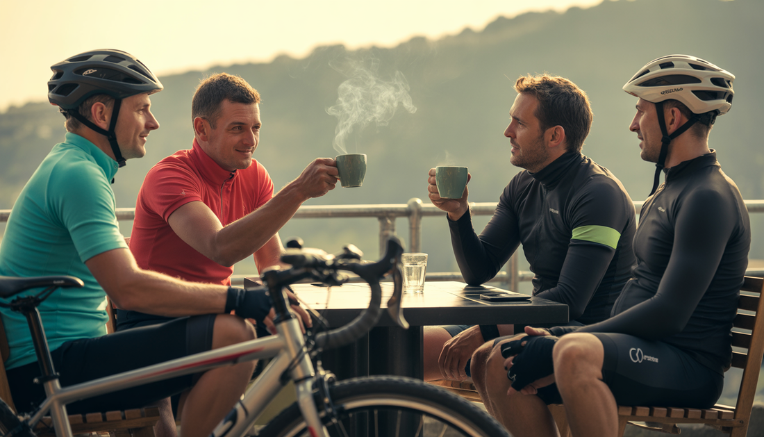 cyclisme et café : une tradition