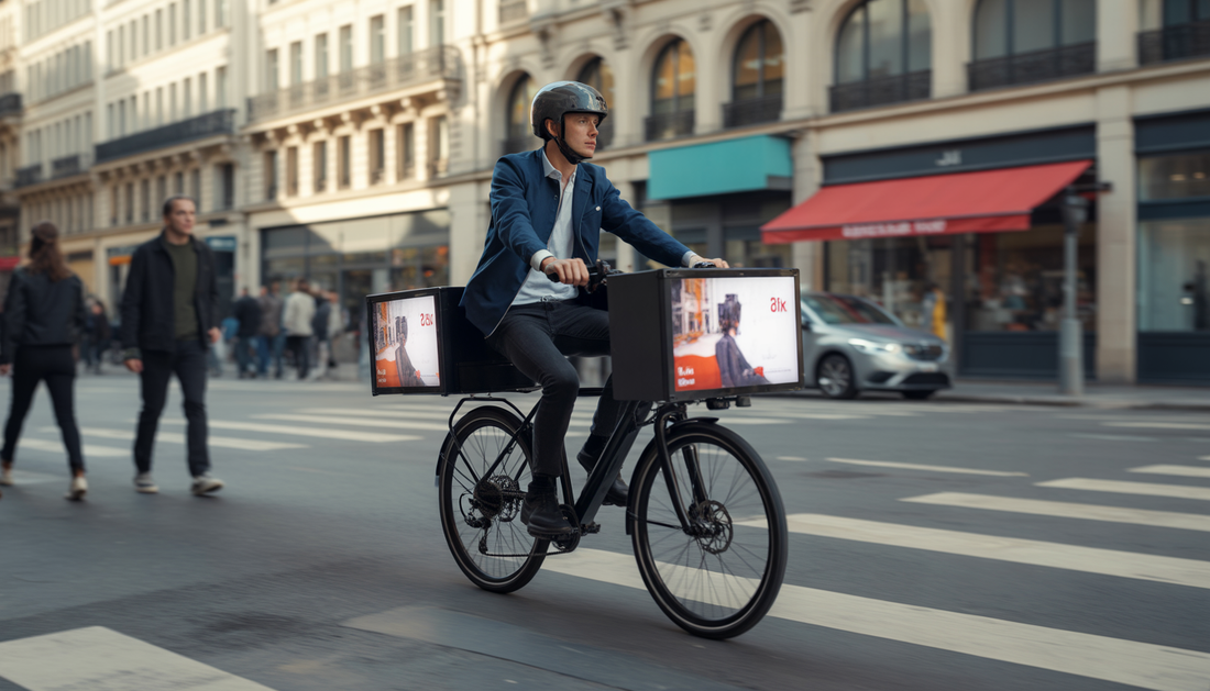 le vélo dans la publicité télévisée