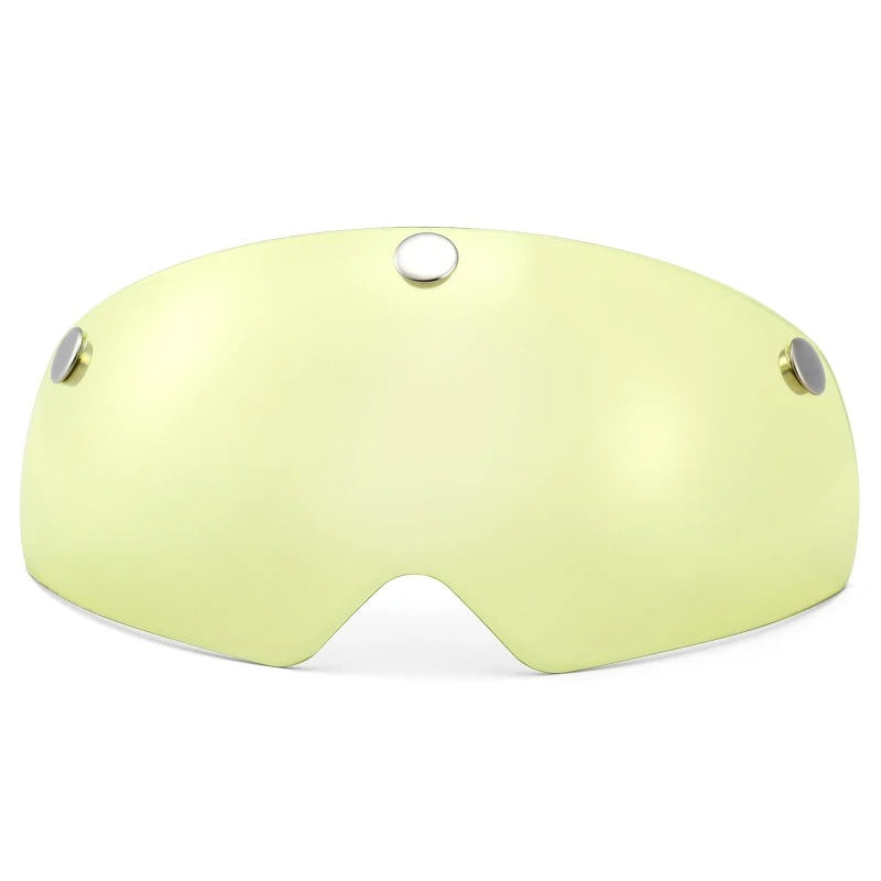 Visière de Rechange pour Casque de vélo - Jaune Transparent