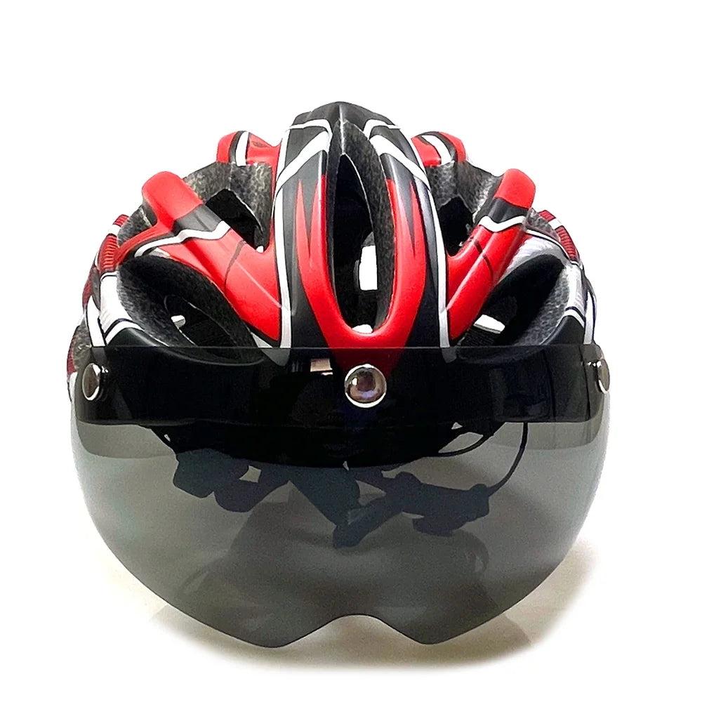 Casque de Vélo avec Visière Amovible et LED Intégrée – CycloGuard™ - cyclonix.fr