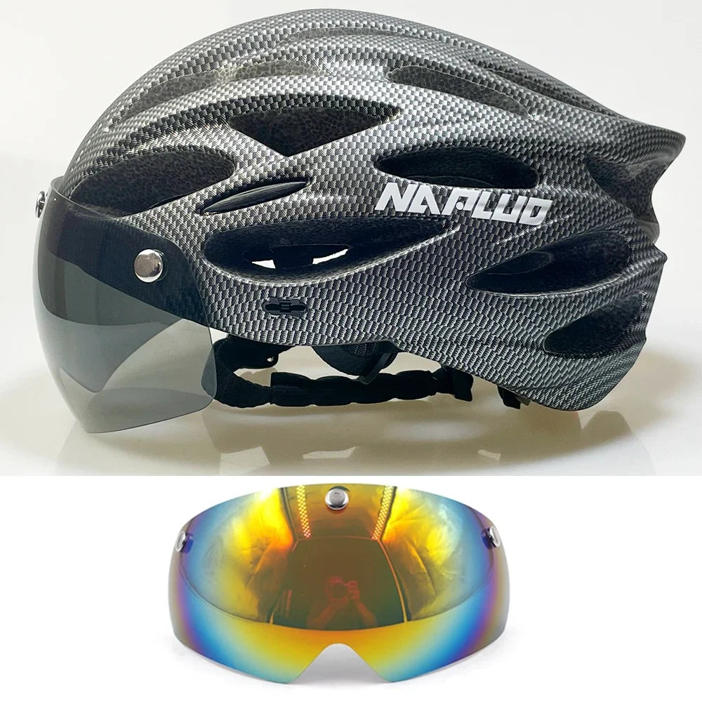 Casque de Vélo avec Visière Amovible et LED Intégrée – CycloGuard™ - cyclonix.fr