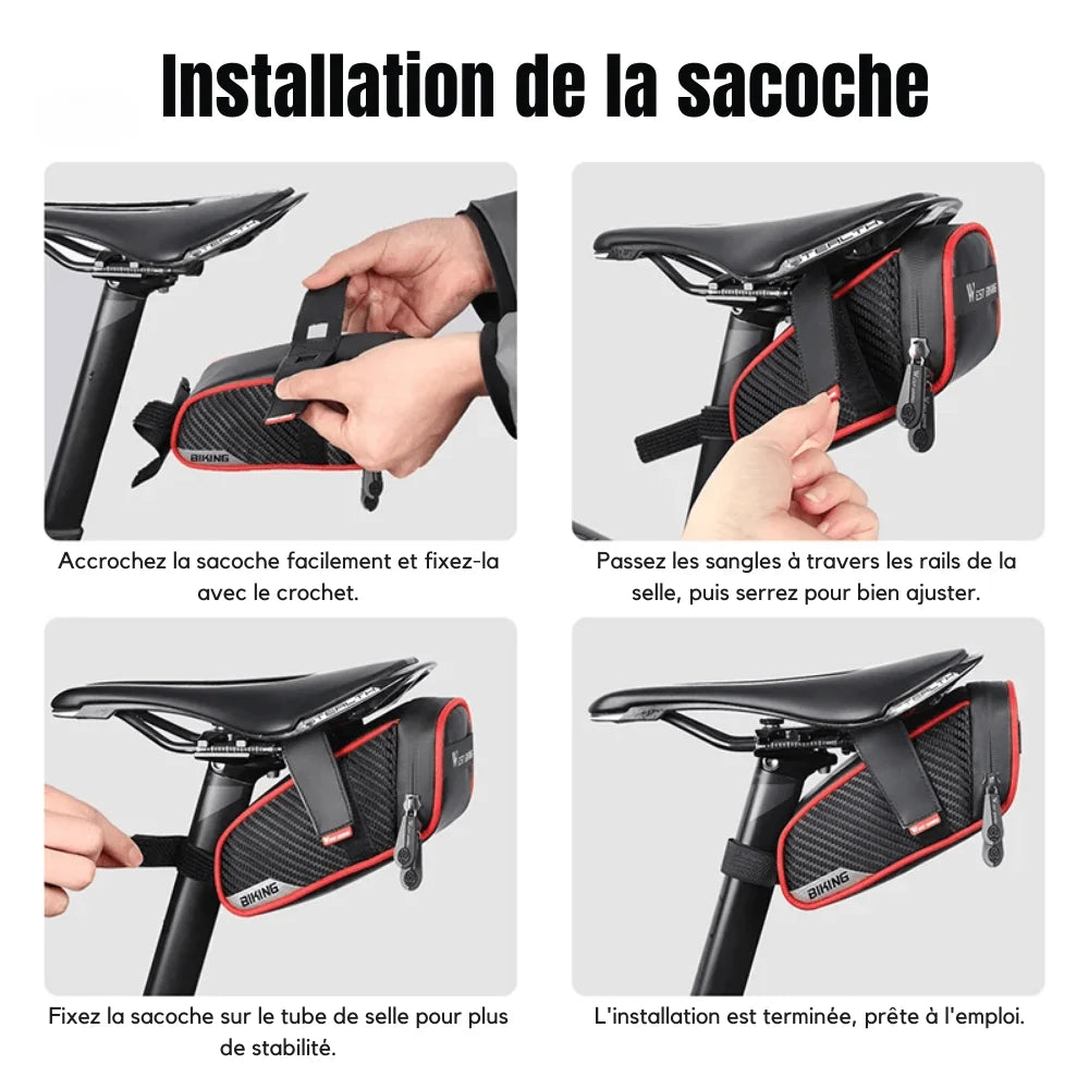 Sacoche de Selle - VeloxBag™ - cyclonix.fr