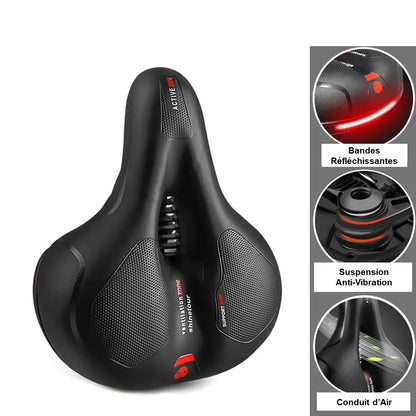 Selle de Vélo Confort - CycloSoft™ - cyclonix.fr