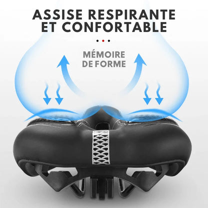 Selle de Vélo Confort - ComfyRide™ - cyclonix.fr