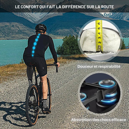 Selle de Vélo Confort - CycloSoft™ - cyclonix.fr