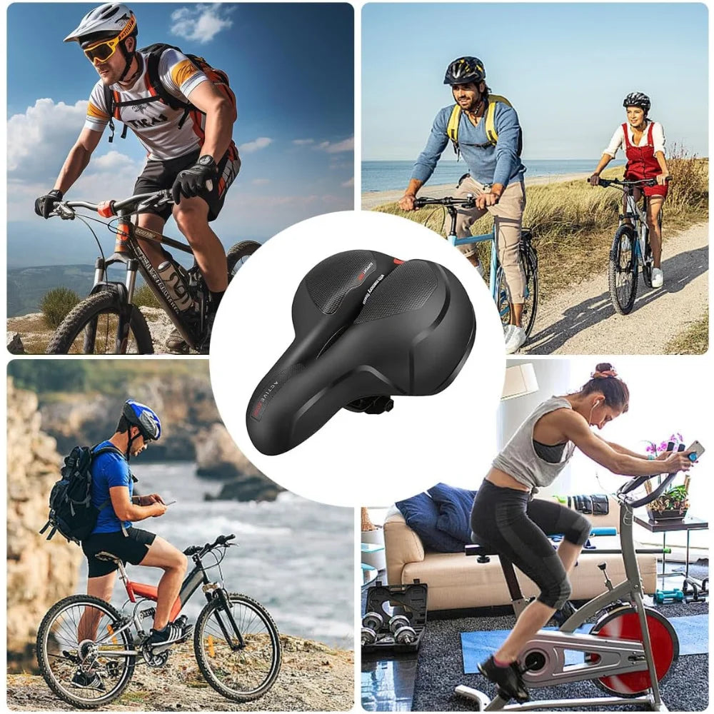 Selle de Vélo Confort - CycloSoft™ - cyclonix.fr