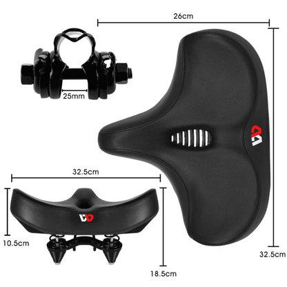 Selle de Vélo Large Confort - MaxiComfort™ - cyclonix.fr