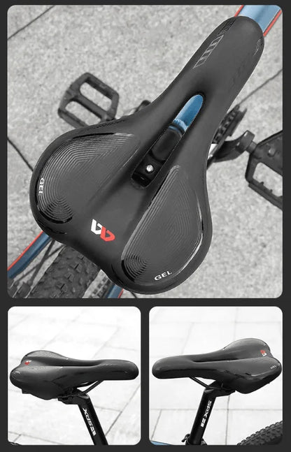 Selle de Vélo Confort - SiliconRide™ - cyclonix.fr