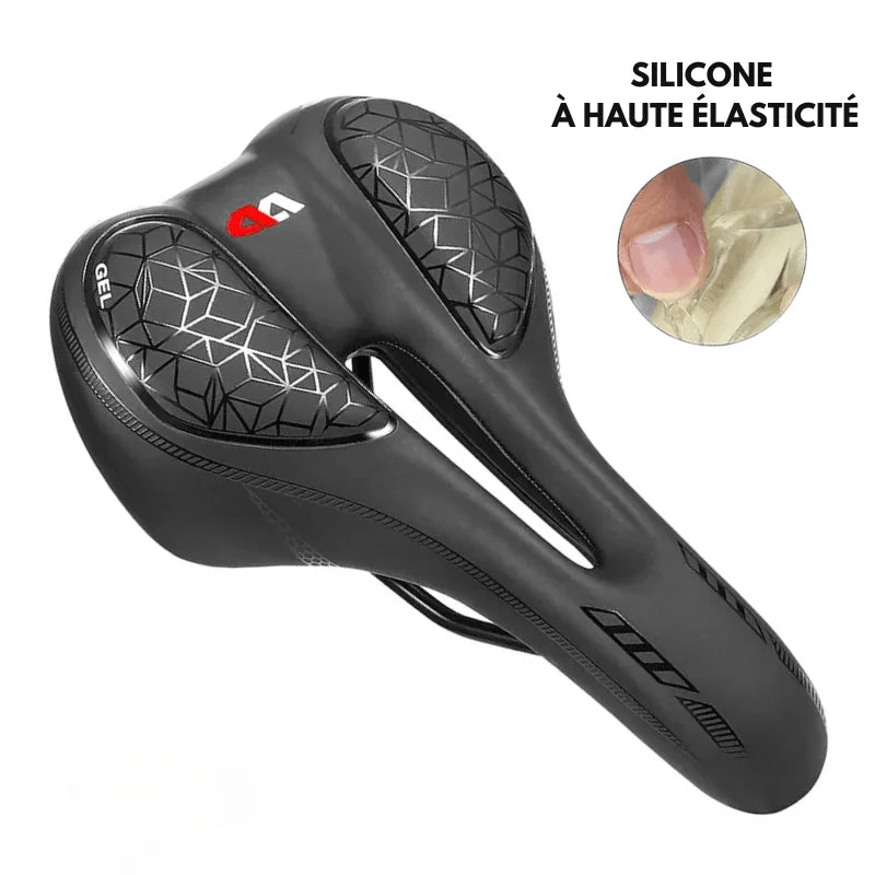 Selle de Vélo Confort - SiliconRide™ - cyclonix.fr