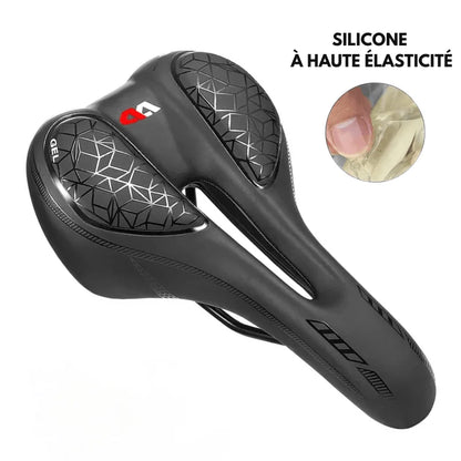 Selle de Vélo Confort - SiliconRide™ - cyclonix.fr