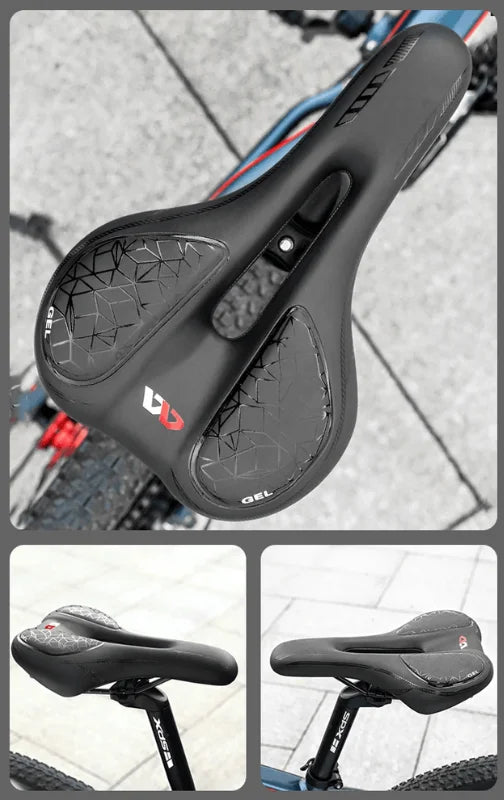 Selle de Vélo Confort - SiliconRide™ - cyclonix.fr