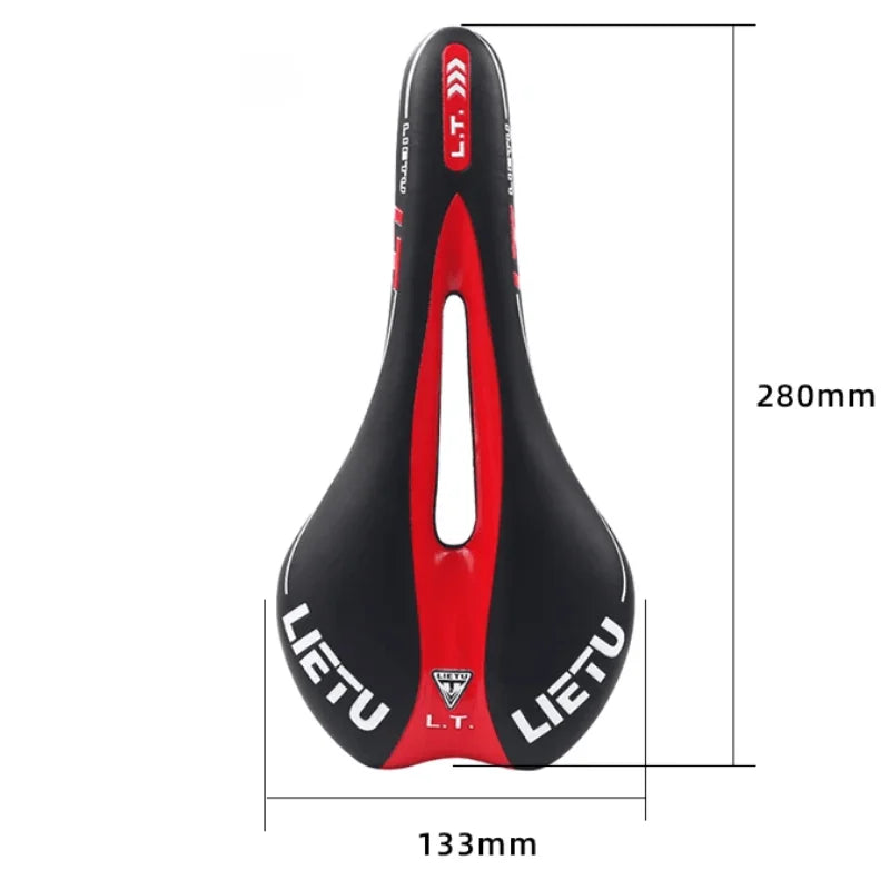 LESS Selle de Vélo Ergonomique en PVC Confortables Coussins pour LESS Selle de Vélo Ergonomique en PVC Confortables Coussins pour