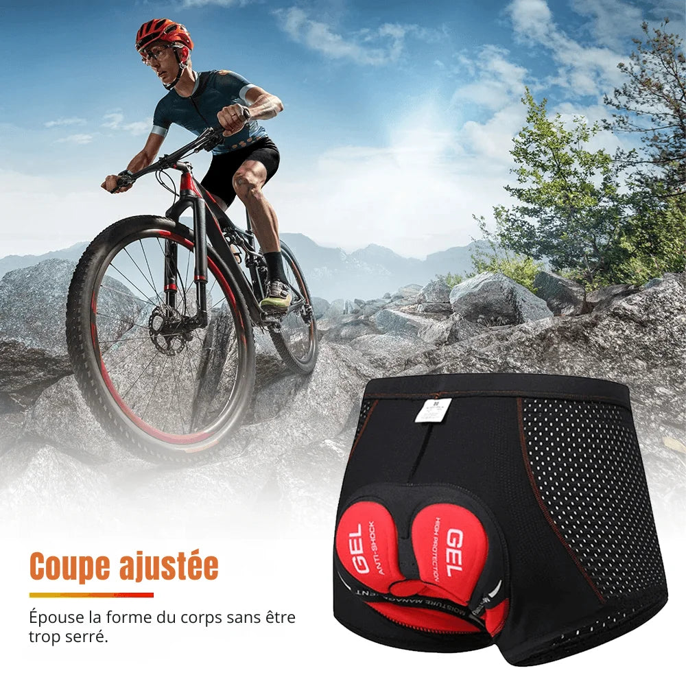 Sous-vêtement Cyclisme Gel 5D Boutique N°1 Vélo|