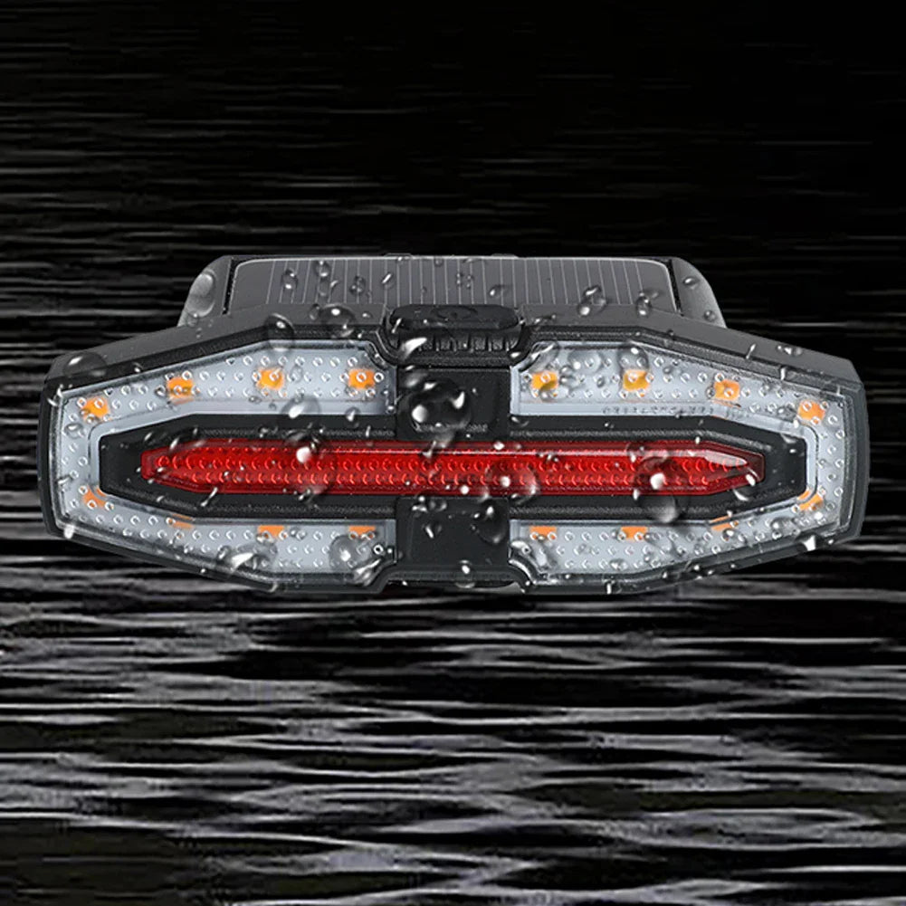 Feu arrière clignotant vélo – Télécommande sans fil & visibilité renforcée | Lumivelo™