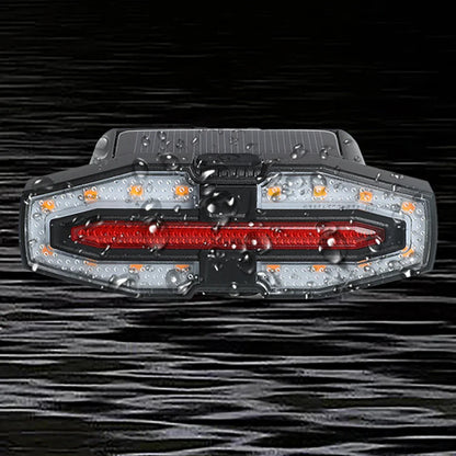 Feu arrière clignotant vélo – Télécommande sans fil & visibilité renforcée | Lumivelo™