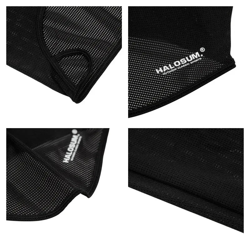 Guêtre de cyclisme en soie glacée – protection UV et évacuation d'humidité | Veltix™